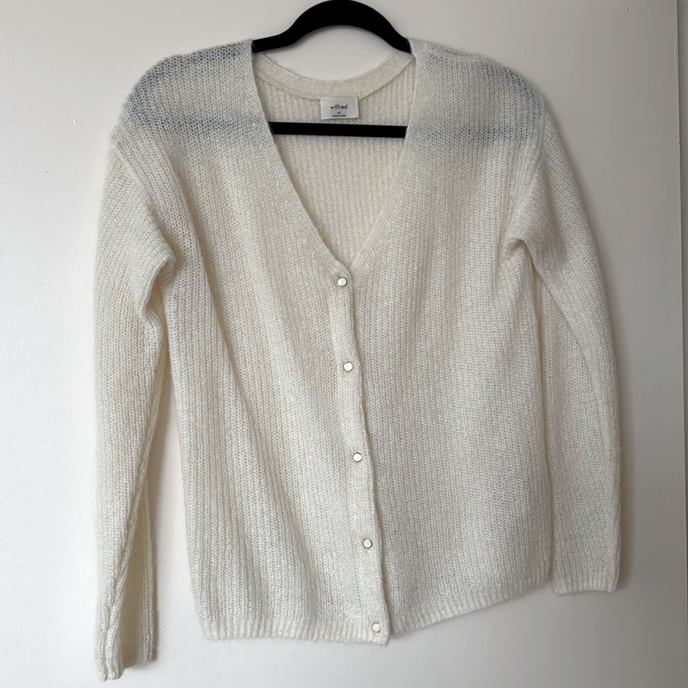 Wilfred Aritzia Front-to-Back Cardigan